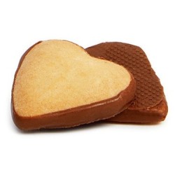 Sablés Nappés au Chocolat